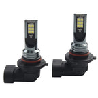 2X 9006HB4 LED Fog Light Bulbs for DRL Lamp (6000K)