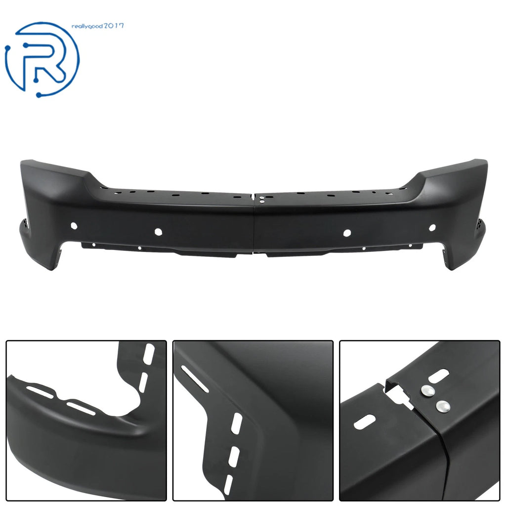 Front Bumper Face Bar for Chevrolet Silverado 1500 (2019–2022) with Sensor Holes