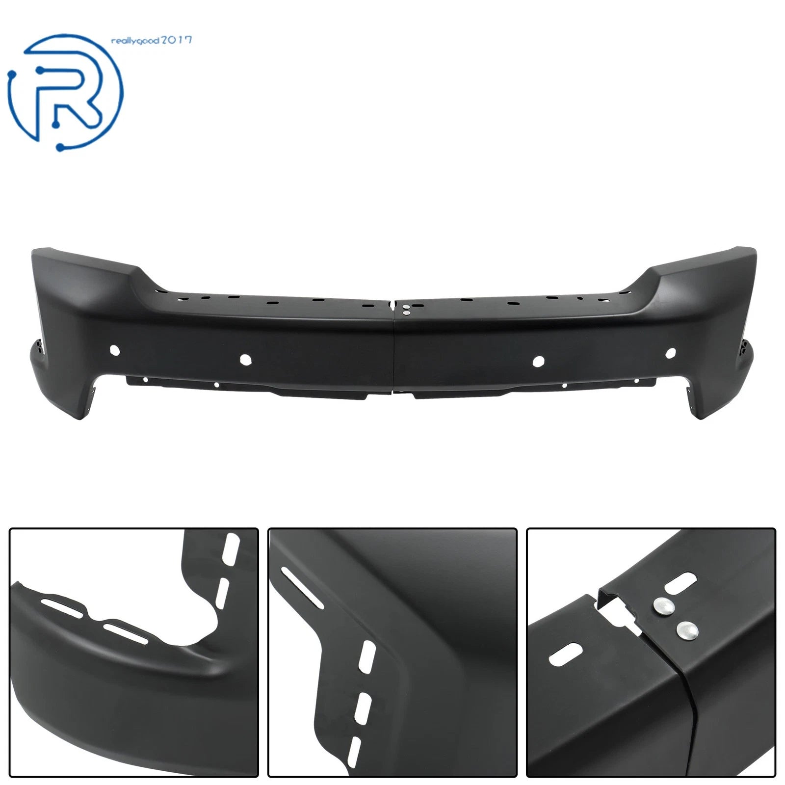 Front Bumper Face Bar for Chevrolet Silverado 1500 (2019–2022) with Sensor Holes