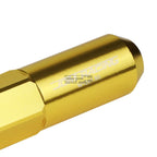 20 PCS M12X1.5 107MM Tall Gold Aluminum Spiked Cap Lug Nuts + Adapter