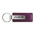 Purple Leather Keychain - Officially Licensed for Nissan Juke