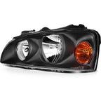 Headlight Assembly for Hyundai Elantra (2004-2006) Black Housing Pair