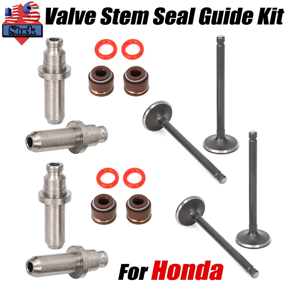 Exhaust Intake Valve Seal Stem Kit for Honda Rebel CMX250, CB250 Nighthawk (1991–2008)