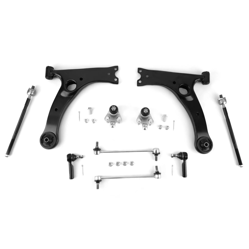 Front Lower Control Arm with Ball Joint Tie Rods for Toyota Corolla Matrix (2009–2013)