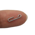 Change Snaps Connector Fishing Hook for Quick Change (Silver Stainless Steel)