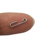 Change Snaps Connector Fishing Hook for Quick Change (Silver Stainless Steel)