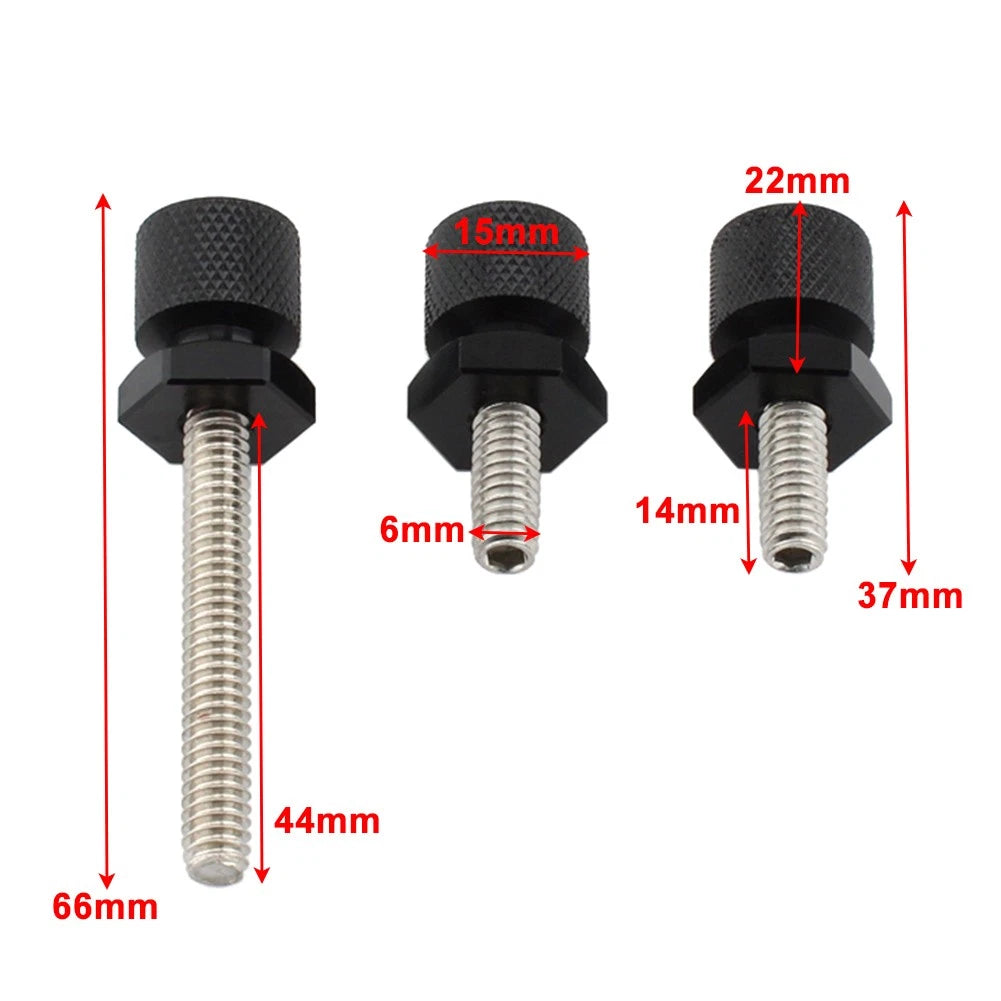 3X Windshield Screw 6mm for Harley Electra Glide, Street Glide, Ultra Limited (2014–2023)