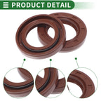 Set of 5 Oil Seal Rotary Shaft Seal FKM Rubber 22x35x6mm