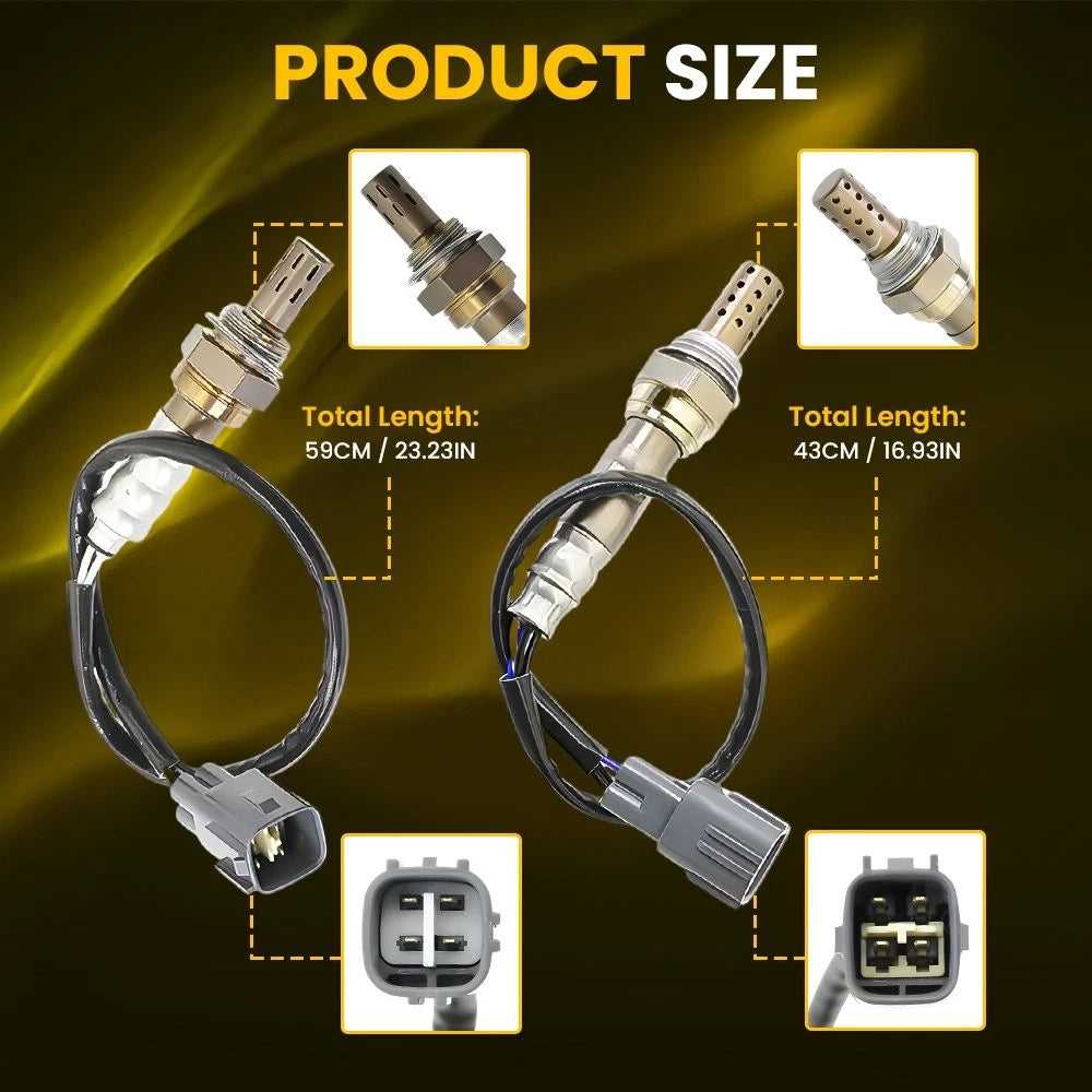 4X Oxygen O2 Sensor for Toyota Sequoia Tundra Lexus 4.7L (2000–2006)