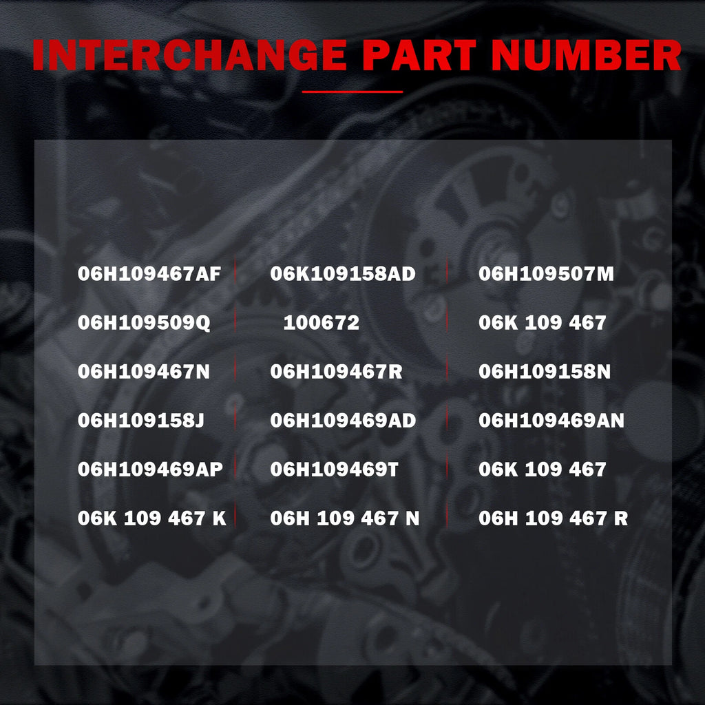 Timing Chain Kit for Audi A3 (2008-2013) & Audi TT Quattro (2009-2015)