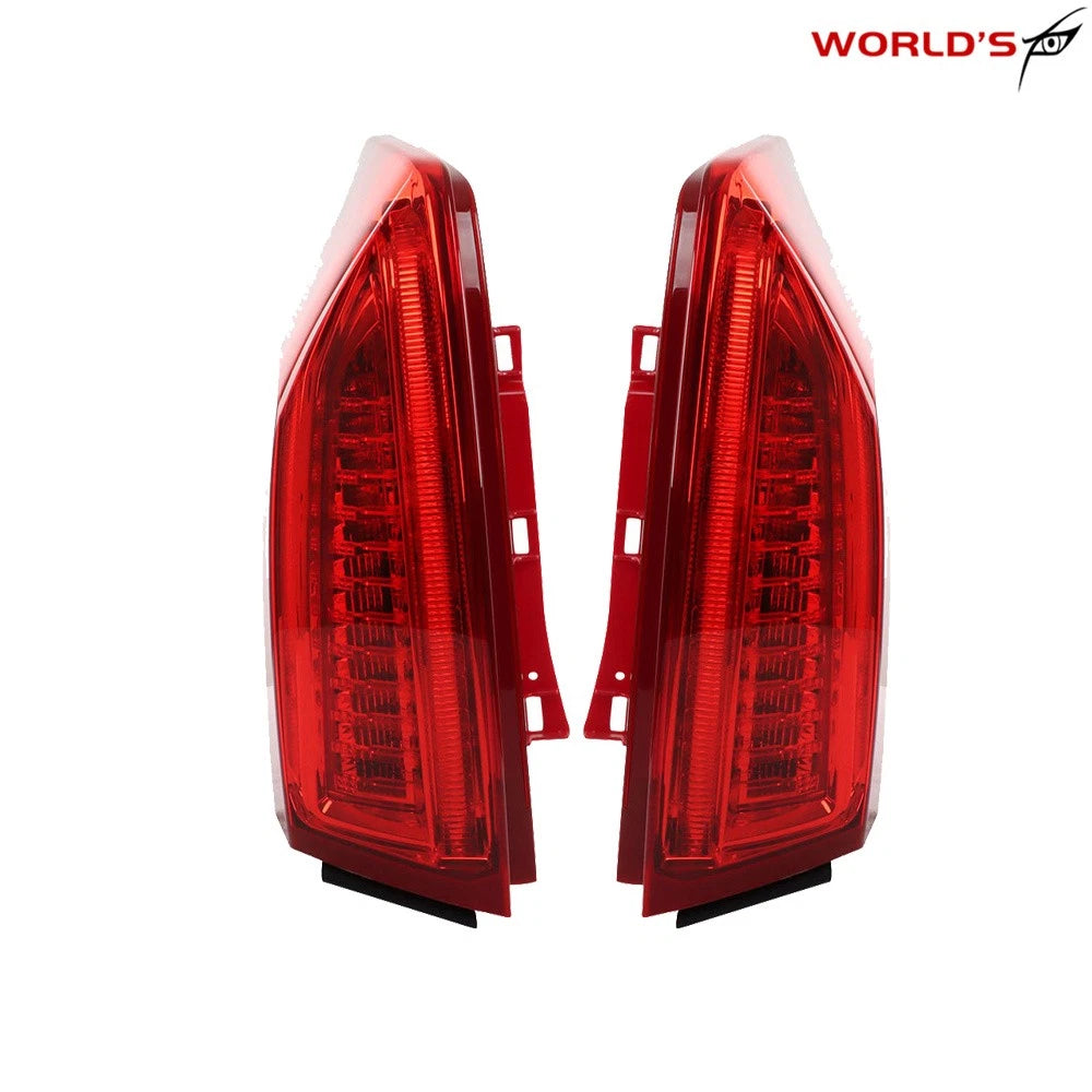 Pair LED Tail Lights for Cadillac ATS (2013–2017) Chrome