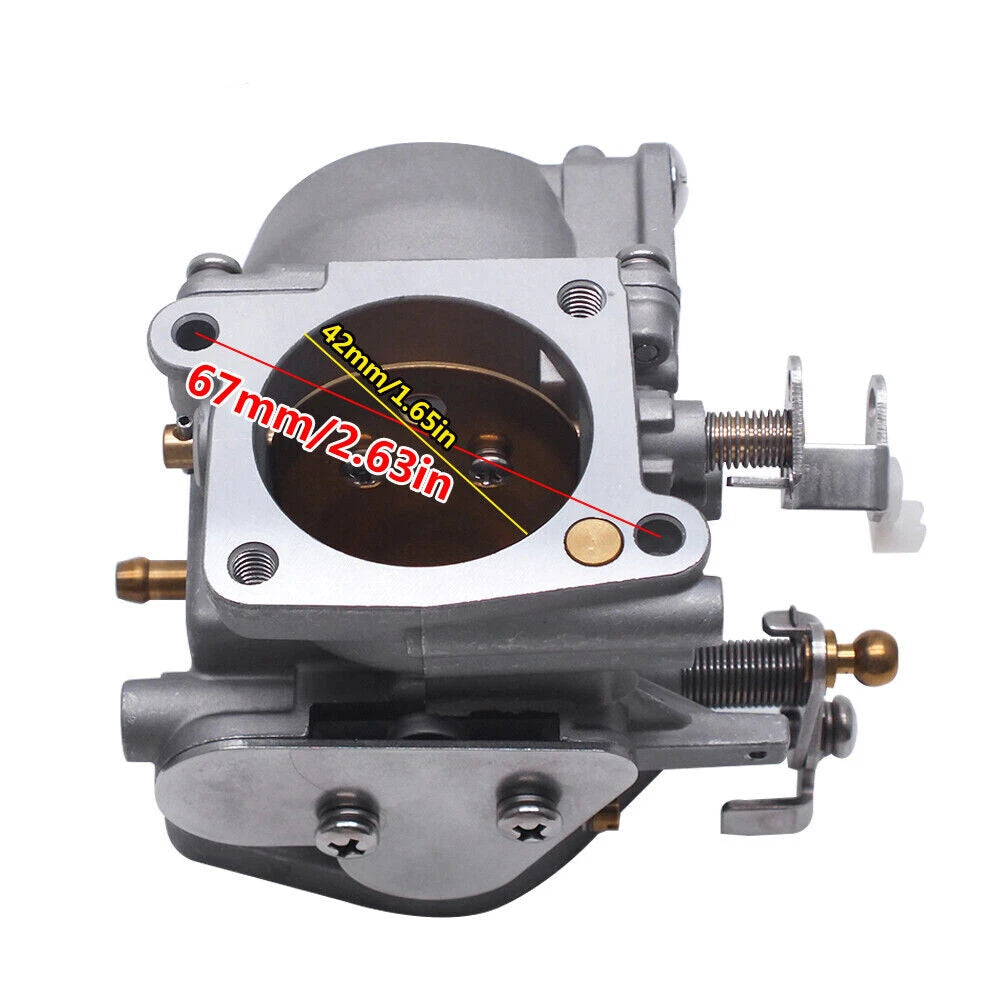Carburetor for Yamaha 2 Stroke 75HP 85HP Outboard Motor (688-14301 14302 14303)