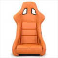 NRG FRP-302BR-V Fixed Back Racing Bucket Seat for Universal Fit (Large)