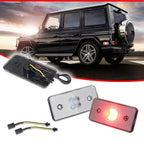 Clear Red Rear Side Marker Lights for Benz G-Class (2002–2014)