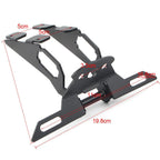 Rear Eliminator License Plate Holder for Kawasaki Z650/Ninja 650 (2017–2019)