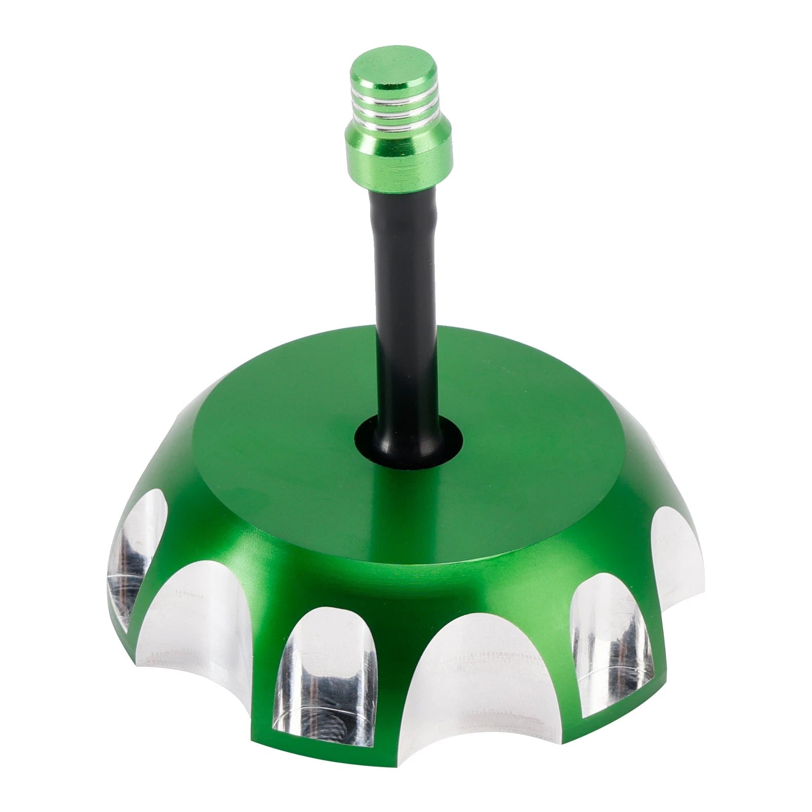 Aluminum Fuel Tank Cap w/Vent for Kawasaki KX65 KX85 KX100 KX125 (2000–2013)