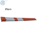 Set of 25 Reflective Snow Stakes for Driveway Markers (6FT)