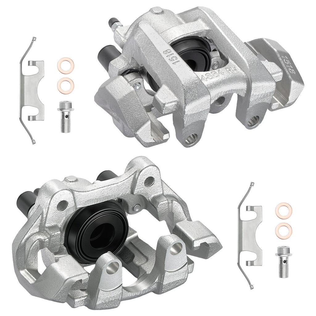Rear Brake Calipers with Brackets for Jeep Grand Cherokee (2011–2020)