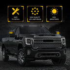 Sequential Smoke LED Tow Mirror Marker Light for Chevy Silverado 2014-2019