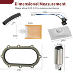 Fuel Pump + Oil Tank Seal w/ Strainers for Suzuki TL1000R (1998–2003)