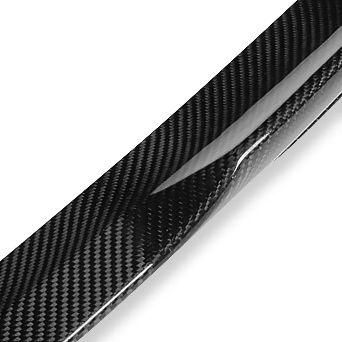 Real Carbon Fiber Duckbill Trunk Lip Spoiler for BMW M5 520i 540i (2017–2021)