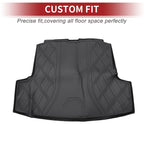 Cargo Liner Rear Trunk Mat for Nissan Altima Sedan (2019–2023) TPE Diamond Pattern