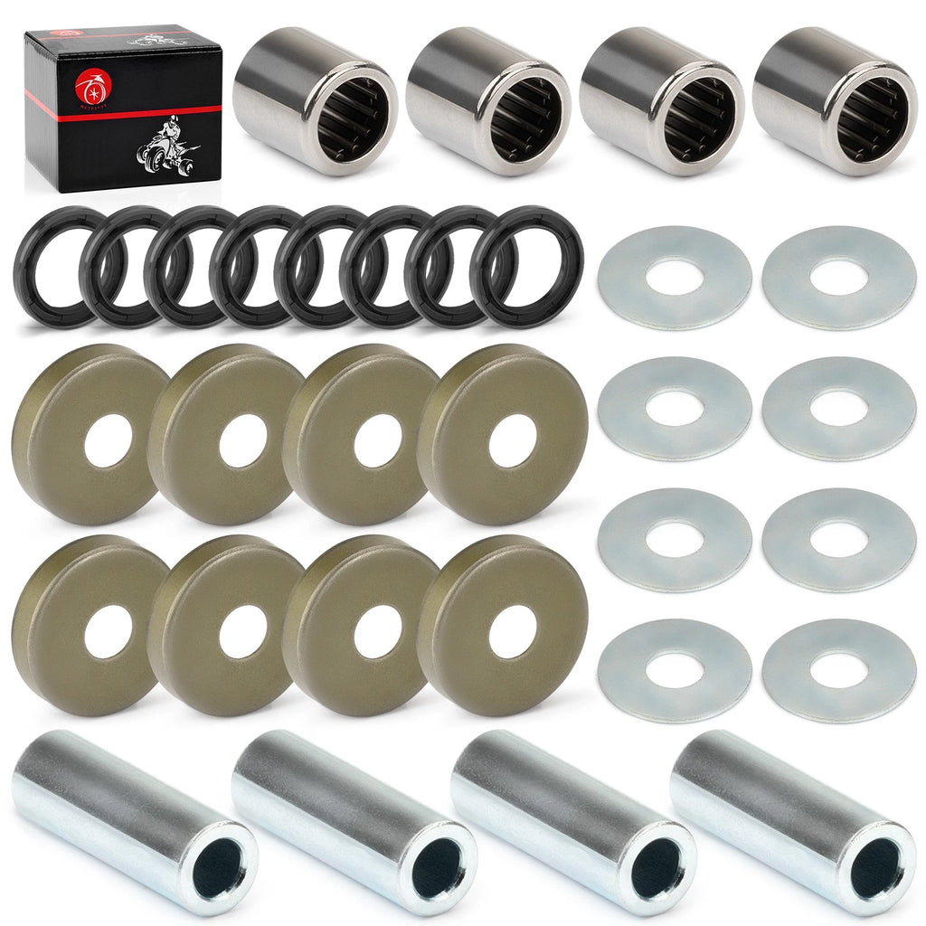 Front Lower A-Arm Bushing Shaft & Seal Kit for Arctic Cat 400 DVX (2004–2008)