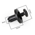 10 Pack Fairing Panel Trim Clips for Motorcycle U T9 (6mm)