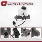 Brake Master Cylinder with Reservoir No.BR7043400 for Mazda 323 (1990–1994)
