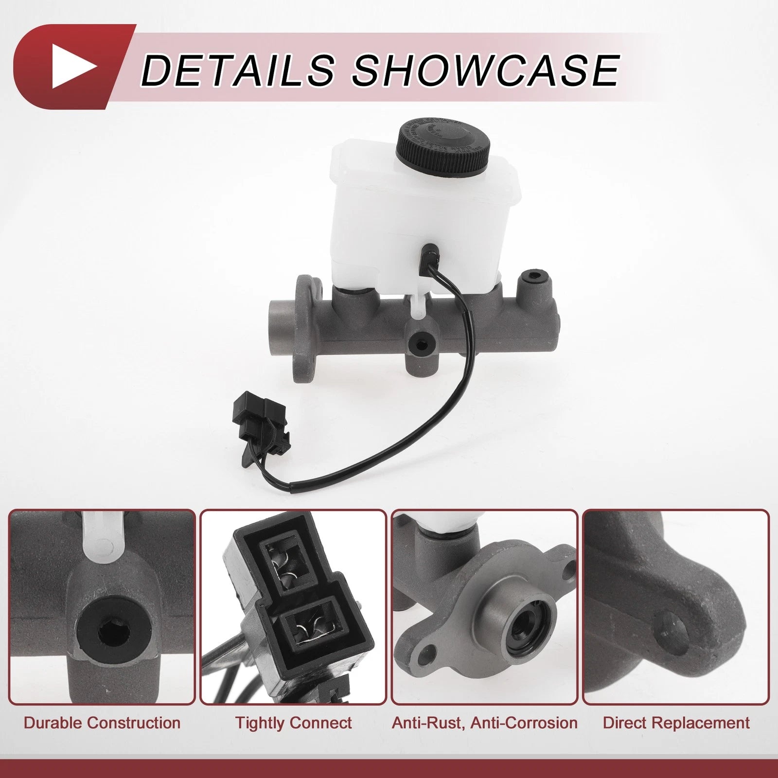 Brake Master Cylinder with Reservoir No.BR7043400 for Mazda 323 (1990–1994)