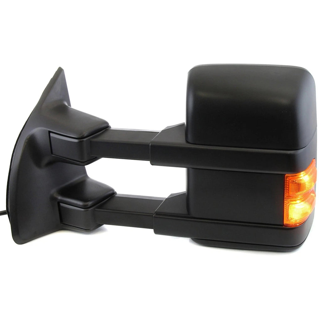 Tow Mirror Set for Ford F250 Super Duty (2008–2010) Power Heated Extendable
