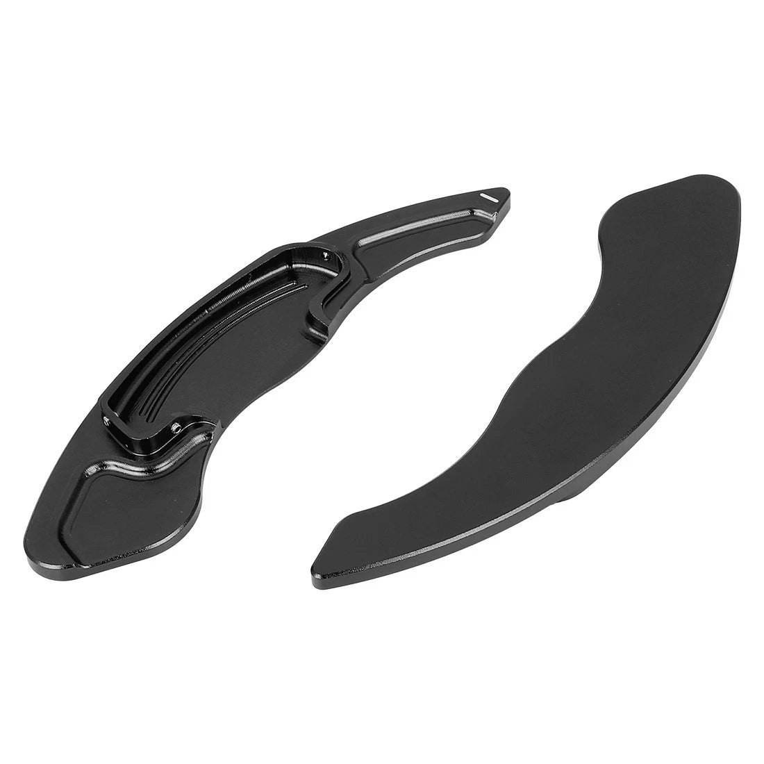 Pair Aluminum Alloy Black Shift Paddle for Honda Accord Civic (2016–2023)