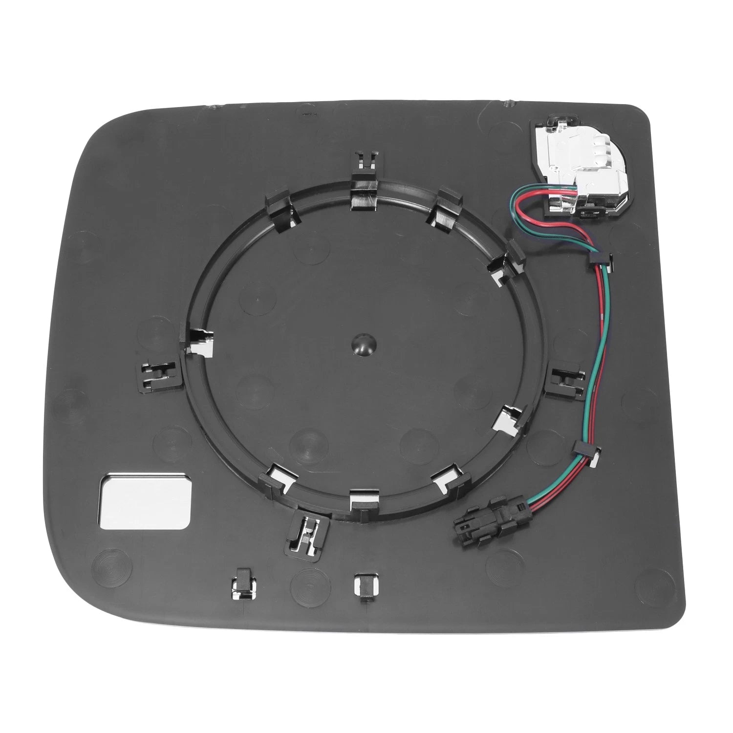 Driver Left Side Flat Mirror Glass w/Blind Spot for Ram 1500 (2019–2024)