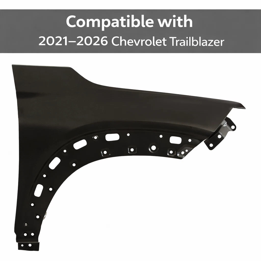 Fender for Chevy Trailblazer (2021–2023) Front Passenger Side Primed Steel