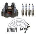 Set of 2 Ignition Coil Wires & 4 Platinum Spark Plugs for Mazda B2300 (1994–2000)