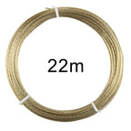 Windscreen Wire Roll Glass Gold