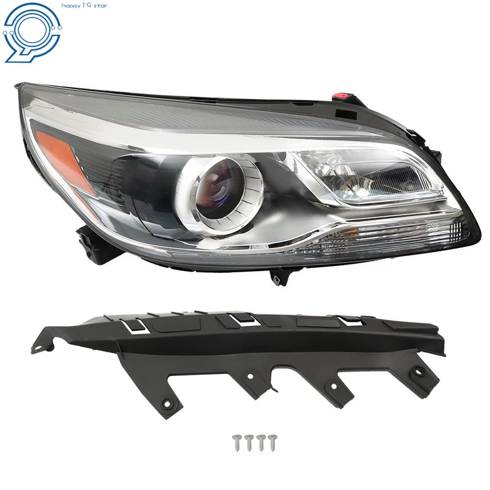 HID Headlight Right for Chevrolet Malibu (2013–2016) Black