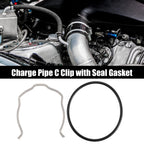 Set of 1 Charge Pipe C Clip with O Ring Seal for BMW 335i (N54 N55)