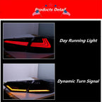 Black LED Tail Lights Assembly for Toyota Camry (2018-2020)