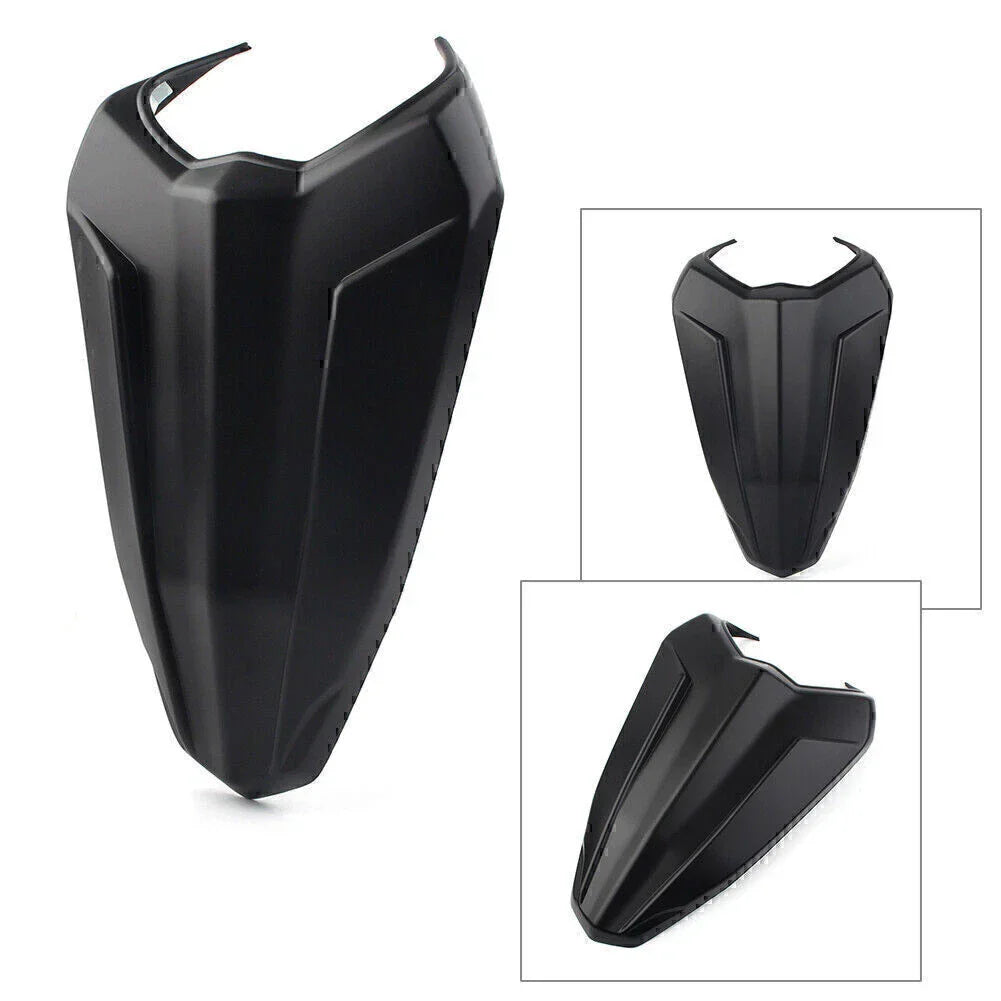 Matte Black Rear Pillion Seat Cover for Yamaha YZF R15 (2017-2021)