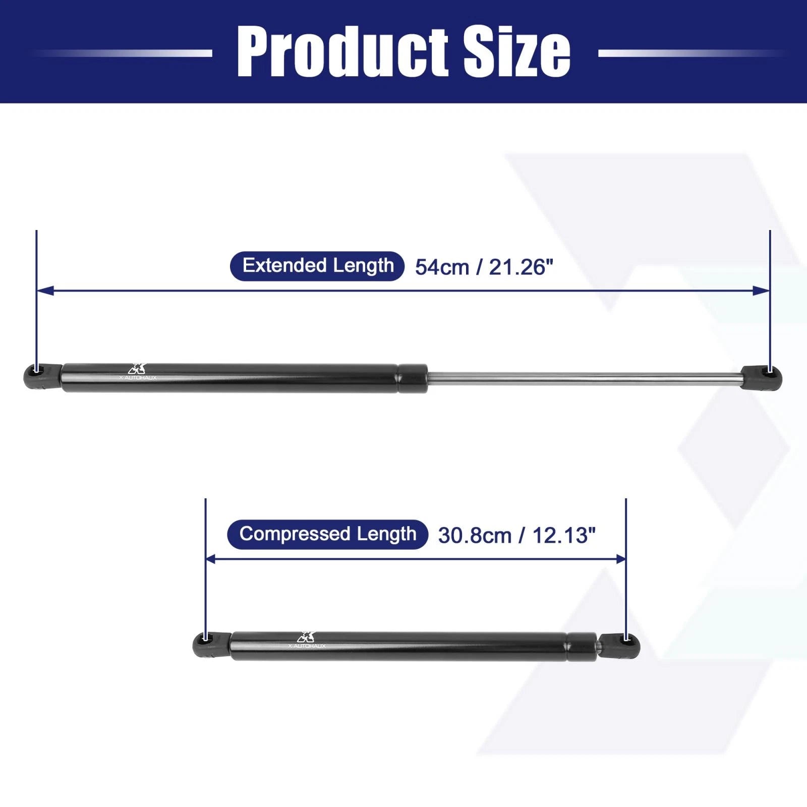 2X Rear Trunk Lift Supports Struts SG202004 for Hyundai Tiburon (2003–2008)