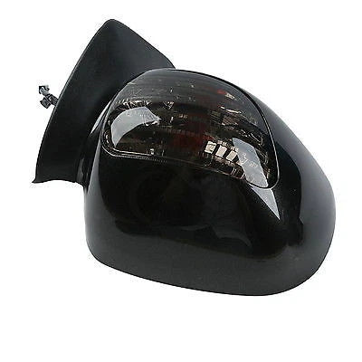 Black Rearview Mirrors & Smoke Signal Lens for Honda Goldwing GL1800 (2001–2017)