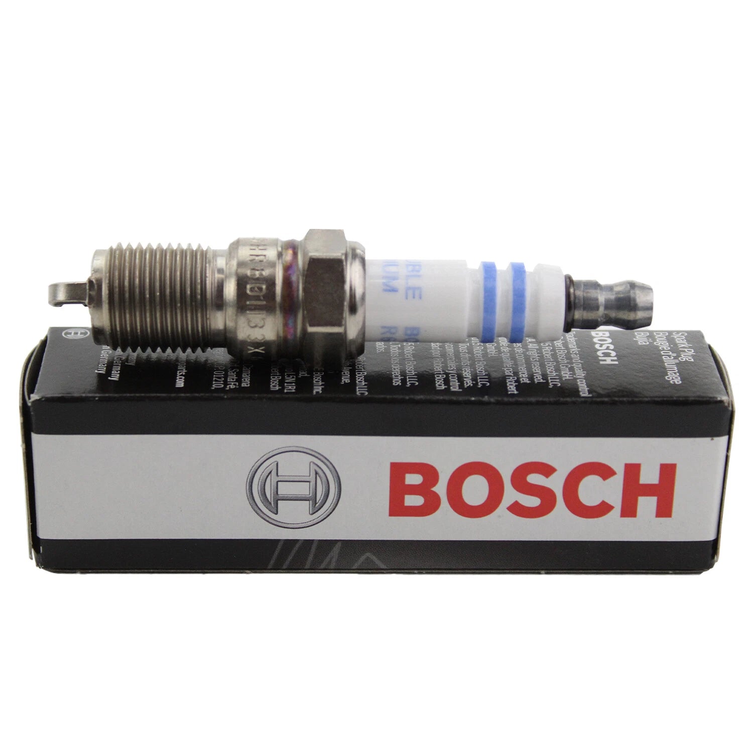 Bosch 9657 Fine Wire Double Iridium Spark Plug for Buick Ford GMC Mercedes
