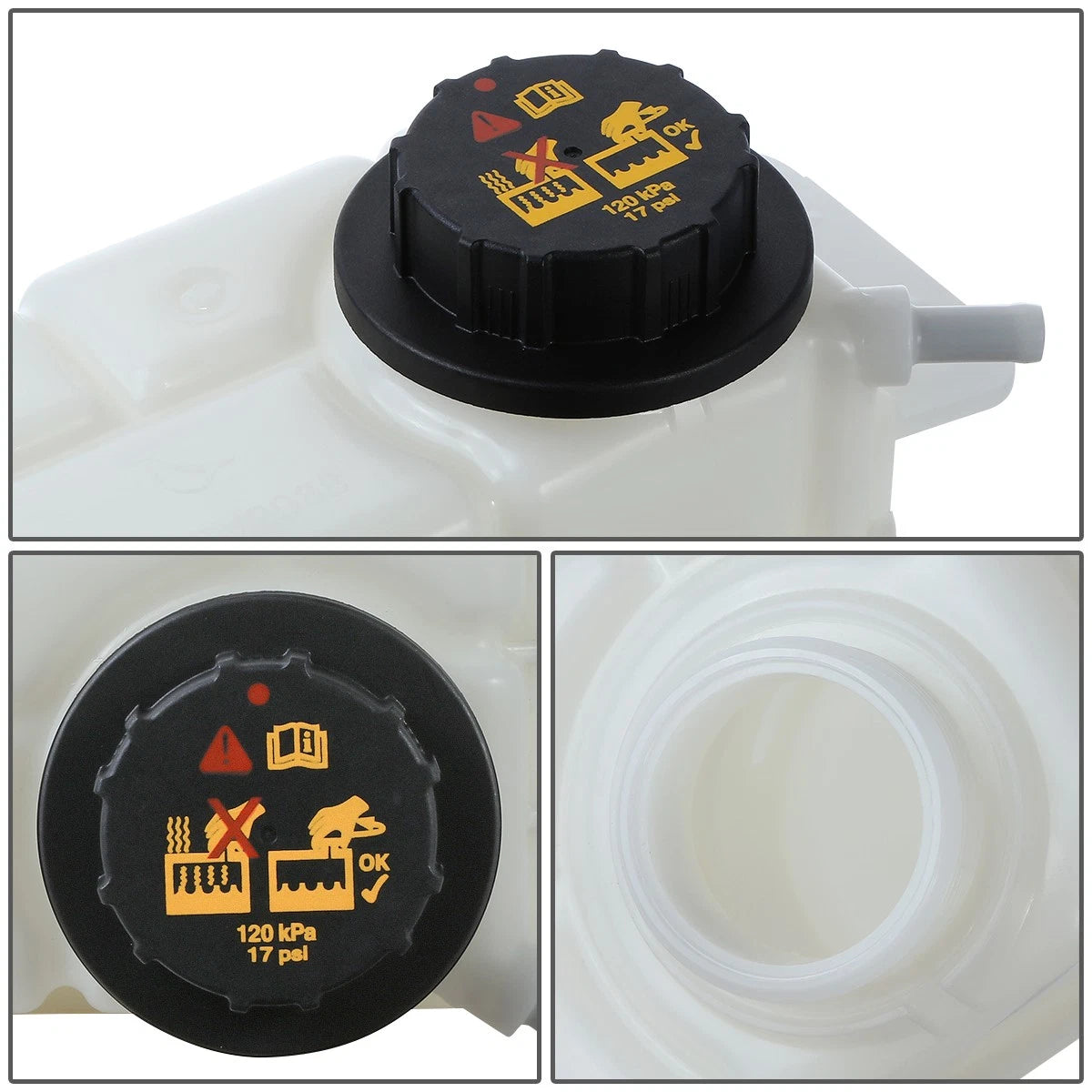 Engine Coolant Overflow Tank Reservoir for Chevy Aveo/Aveo5 (2004–2008)