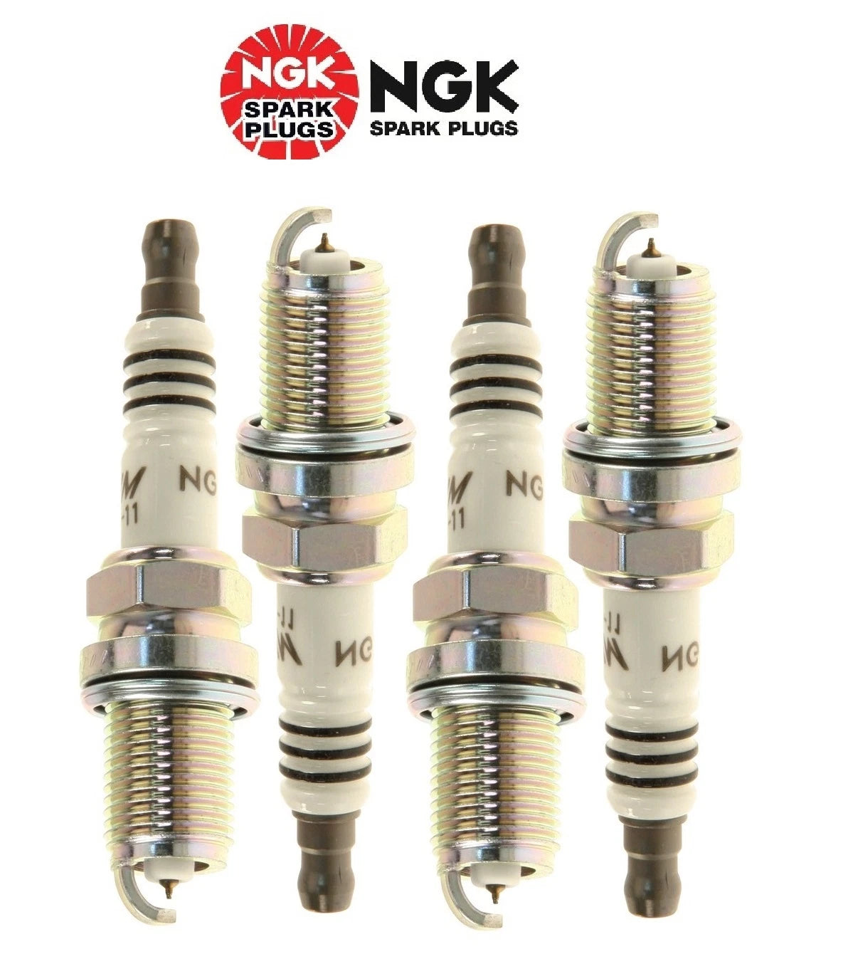 Set of 4 Spark Plugs NGK Iridium IX BKR6EIX11 for
