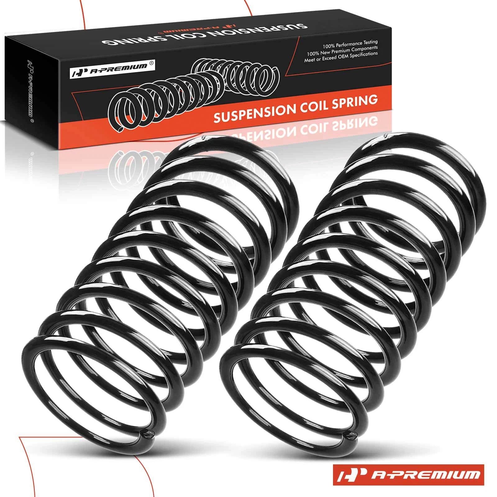 2X Rear Coil Springs for Ford Focus (2000–2004) Constant Rate
