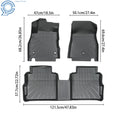 All Weather TPE Floor Mats for Nissan Kicks (2018–2024)