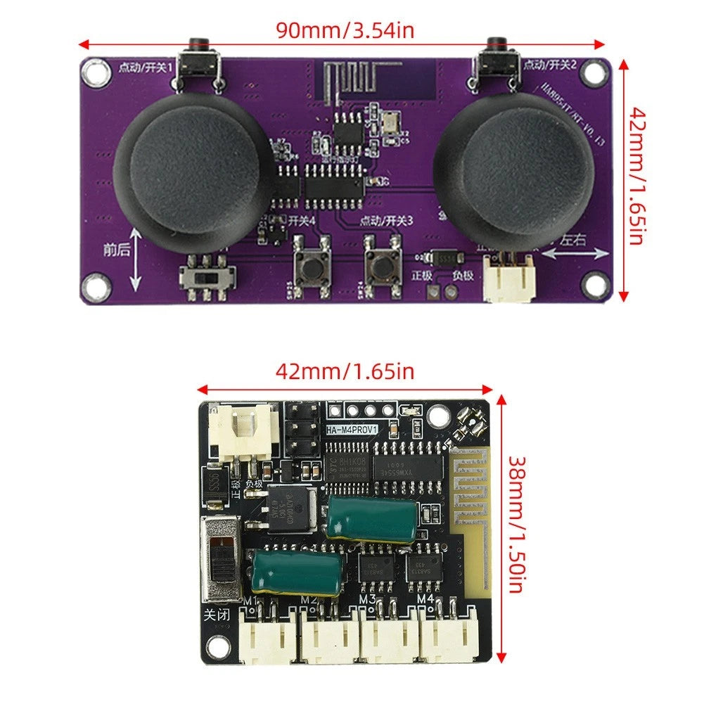 8-Channel Wireless Remote Control for Builders (2.4GHz)
