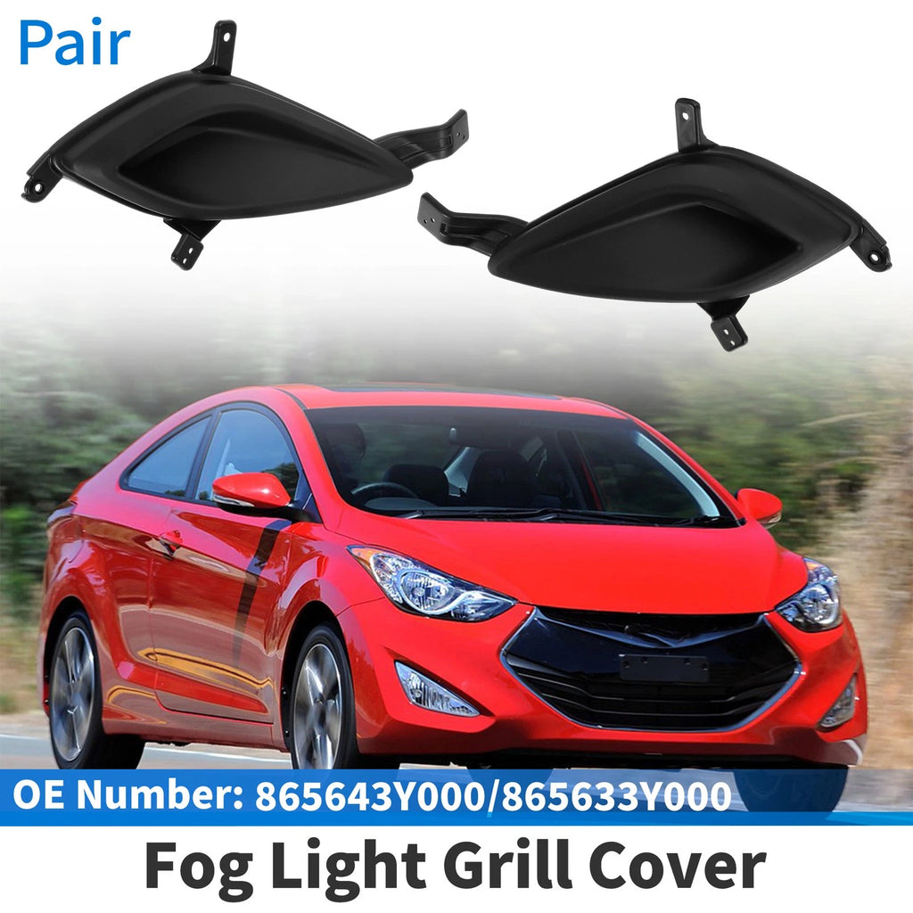 Fog Light Grill Set of 2 No.865643Y000 for Hyundai Elantra (2011–2013)