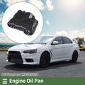 1 Pc Engine Oil Pan MD369654 for Mitsubishi Lancer (2002–2007) Iron Black